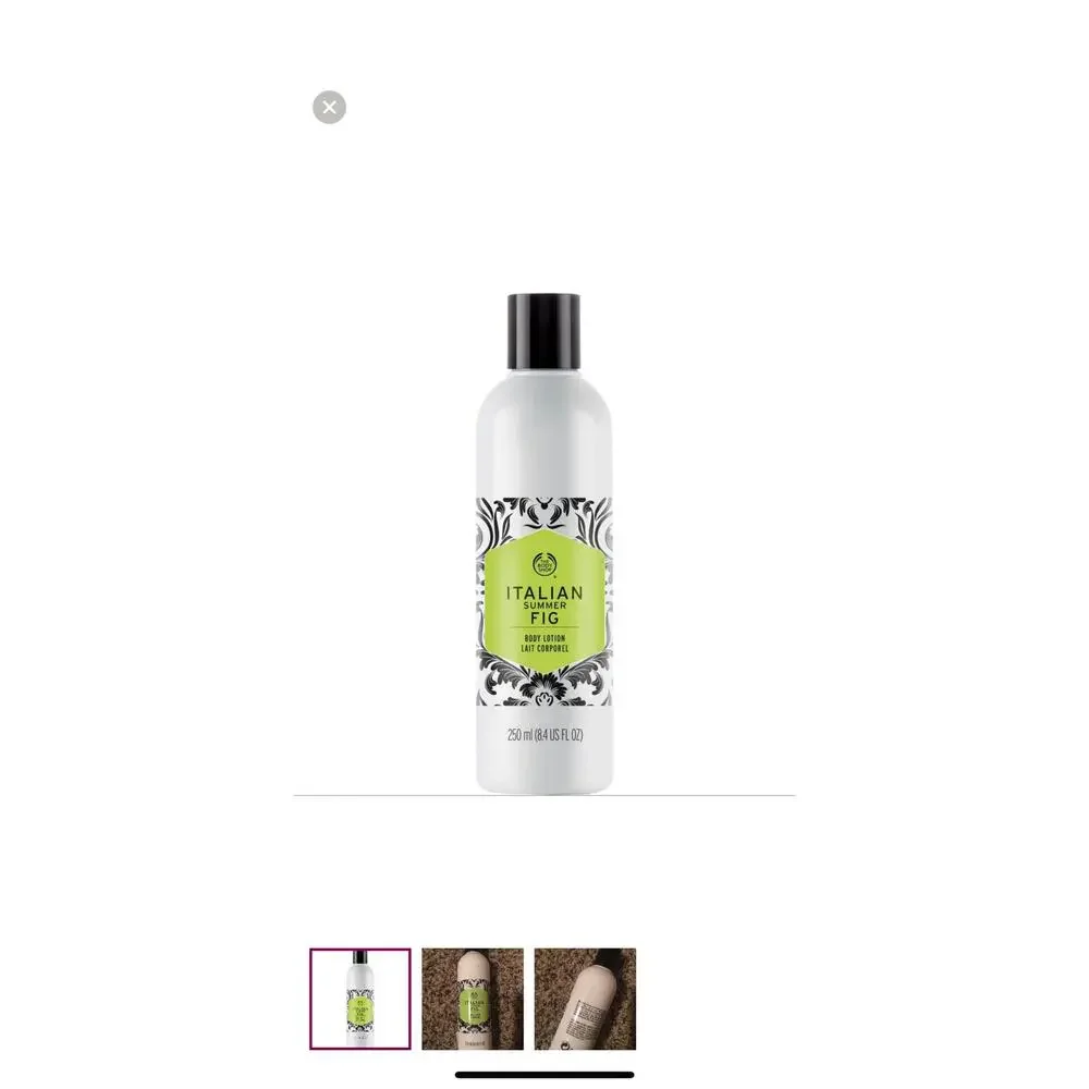 NewThe Body Shop Italian Summer Fig Fragrance Lotion 8.4 Oz